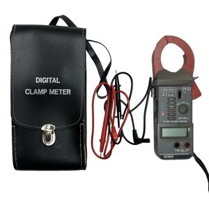 Extech Instruments Cat III 600V AC  DC Clamp Meter With Case No 30299